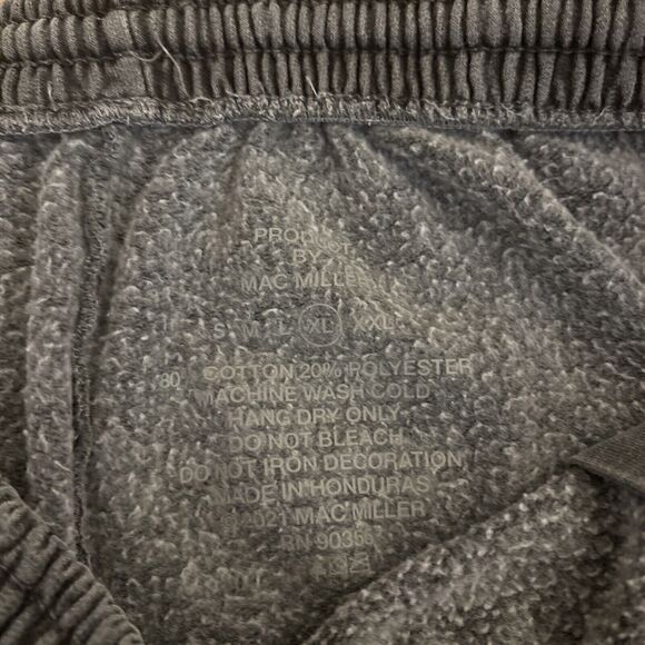 Mac Miller  Jogger Sweatpants Blue Slide Park Sweat Pants RARE Mens XL - Picture 4 of 7